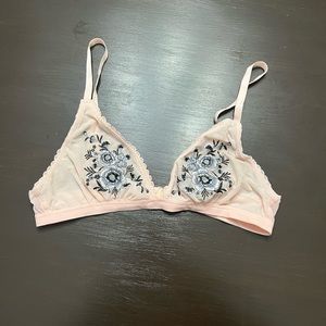 Floral Pink Bralette